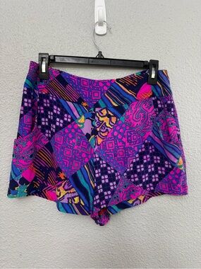 Vibrant Alice & Trixie Silk Shorts Size Medium